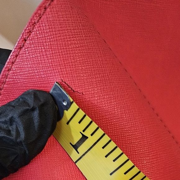 Kate Spade Coral Color Promenade Place Reversible Tote Bag - Picture 13 of 16